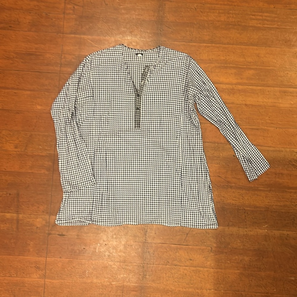 Dosa Checkered Top Size 4